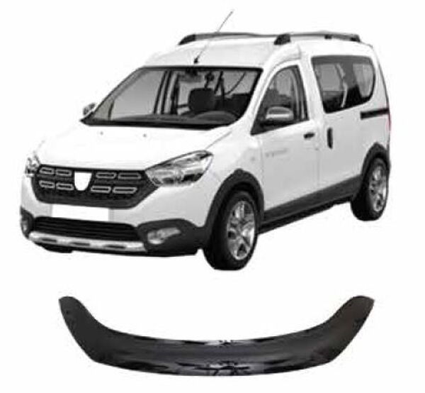 Дефлектор спойлер за преден капак за Dacia Dokker, Lodgy 2012-