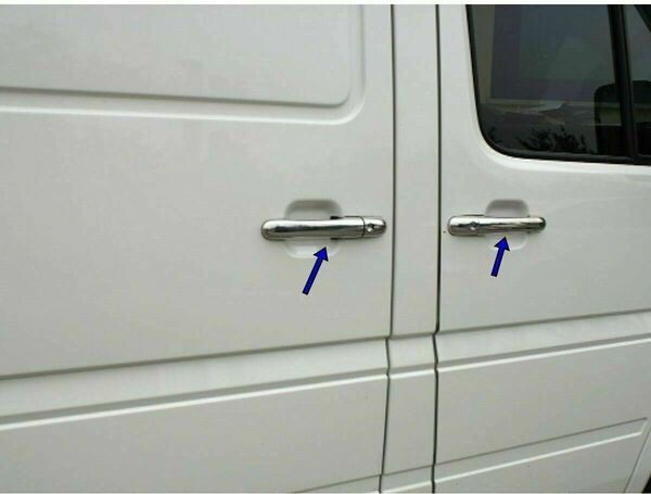 Дръжки за врата хром за Mercedes Sprinter 1995 -2005 , VW LT 1995-2005