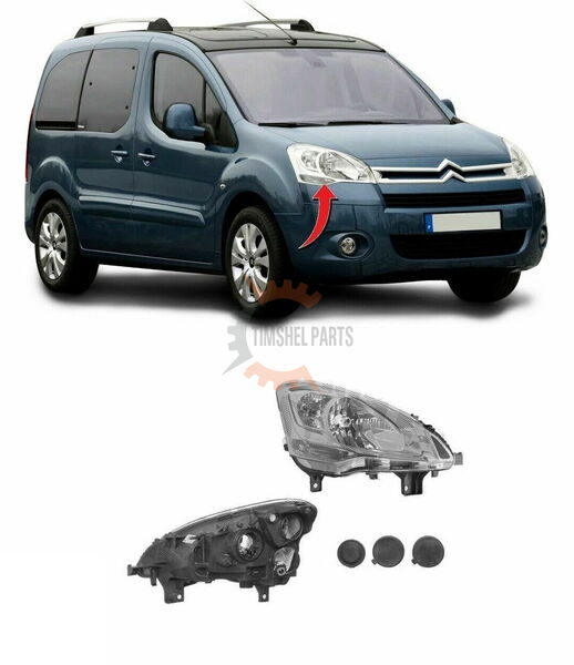 Фар за Citroen Berlingo 2008-2012, Peugeot Partner 2015-2019 - Пасажерска страна