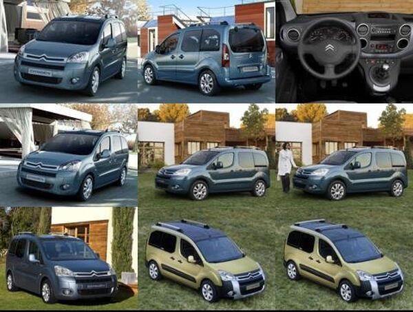 Фар за Citroen Berlingo 2008-2012, Peugeot Partner 2015-2019 - Пасажерска страна