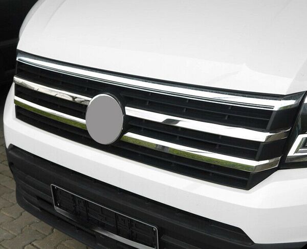 Хромирани лайсни 4 части за VW Crafter , MAN TGE след 2017 ( предна решетка)