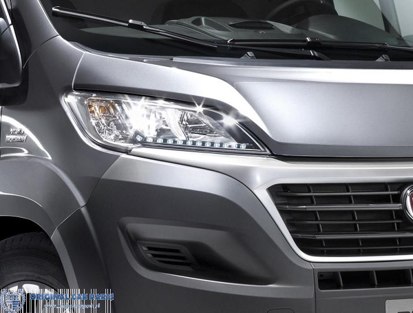 Фар електрически с диодни дневни светлини за Fiat Ducato-Boxer-Jumper след 2014 - Пасажерска страна