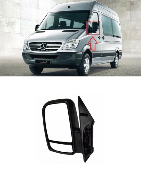 Огледало за Mercedes Sprinter 2006-2017 Шофьорска страна