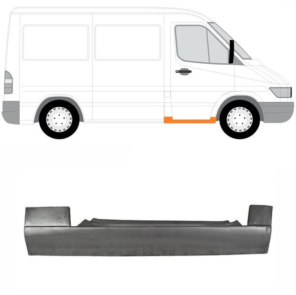 Праг предна Дясна врата за Mercedes Sprinter , VW LT 1995 - 2006 год.