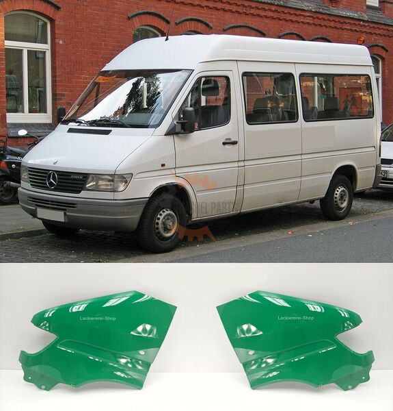 Преден калник за Mercedes Sprinter от 1995 до 2000 година - Пасажерска страна
