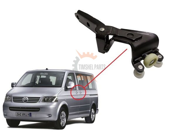 Ролков водач "Среден" плъзгаща Лява врата за VW Caravelle, Transporter T5 2003-2015
