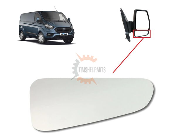 Стъкло за огледало за Ford Transit Custom/Tourneo Custom след 2013 год. - Пасажерска страна