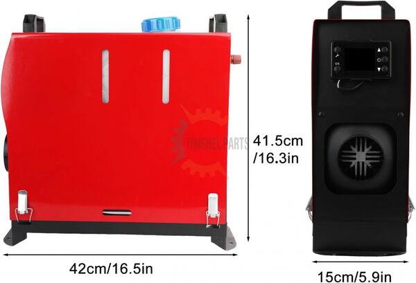 Суха преносима дизелова печка 8kw 12V 24V 220V за Бус-Каравана-Кемпер-Къмпинг и др.