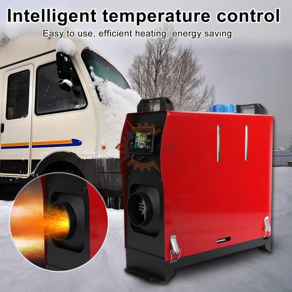 Суха преносима дизелова печка 8kw 12V 24V 220V за Бус-Каравана-Кемпер-Къмпинг и др.