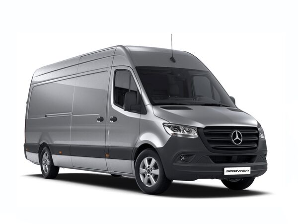 Тапицерия ЛУКС капитонирана за Mercedes Sprinter 2018 г. - Син конец