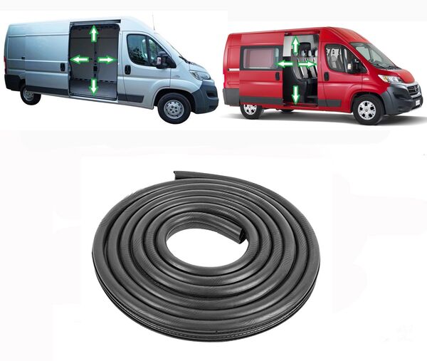 Уплътнение плъзгащи врати (5 метра) за CITROEN JUMPER / PEUGEOT BOXER / FIAT DUCATO след 2006 год