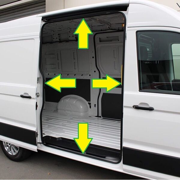 Уплътнение плъзгащи врати ( 5 метра ) за VW Crafter, Mercedes Sprinter 2006-2018