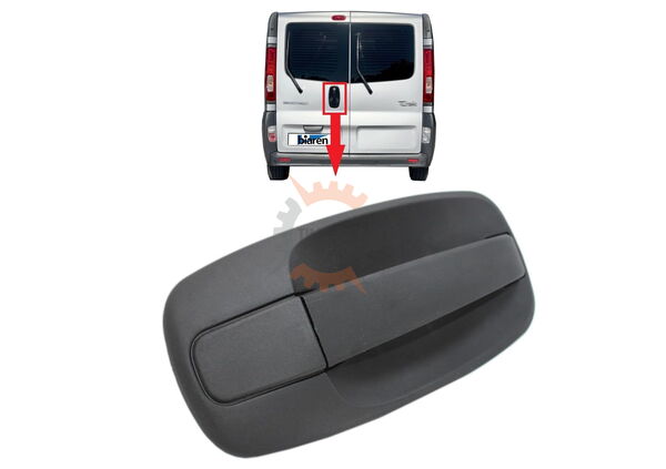 Външна дръжка "Багажник" за Renault Trafic II , Opel Vivaro, Nissan от 2001 до 2013 год.