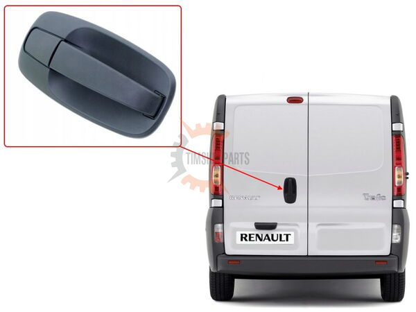Външна дръжка "Багажник" за Renault Trafic II , Opel Vivaro, Nissan от 2001 до 2013 год.