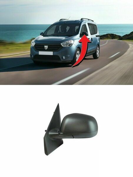 Външно огледало Механично с жила за DACIA DOKKER , LODGY 2012 год. - Шофьорска страна