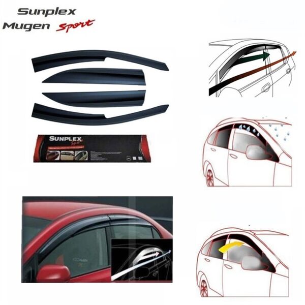 Ветробрани Sunplex за Mercedes Sprinter 1995-2006 / VW LT35 1998-2005