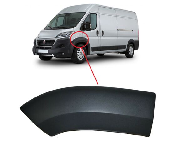 Вежда преден калник ЛЯВА Fiat Ducato, Citroen Jumper, Peugeot Boxer след 2014 година