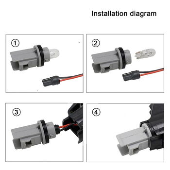 2 броя LED Мигачи в огледалото за  FIAT DUCATO, PEUGEOT BOXER, CITROEN JUMPER след 2006 год.