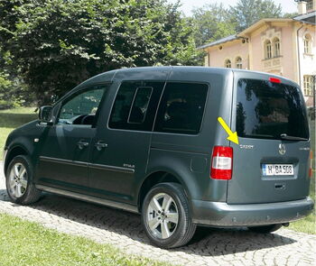 Емблема надпис задна врата за VW Caddy след 2003 година
