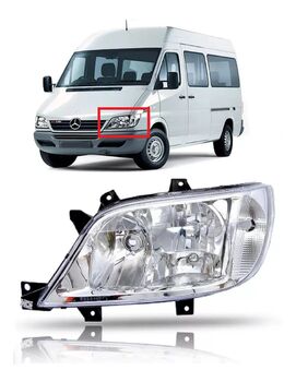 Фар за Mercedes Sprinter с мотор 2003-2006 - Шофьорска страна