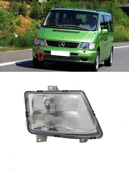 Фар за Mercedes Vito/ Viano/  V-class-1996-2003 Пасажерска страна