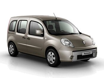 Гумени стелки Frogum за Renault Kangoo след 2008 година с 5 места, 4 части черни
