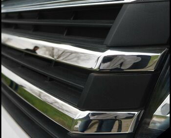 Хромирани лайсни 4 части за VW Crafter , MAN TGE след 2017 ( предна решетка)