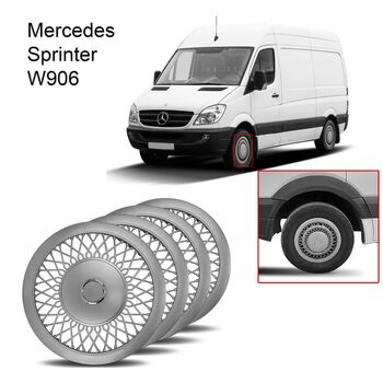 Комплект RETRO тасове  16" за Mercedes Sprinter 906 , VW Crafter