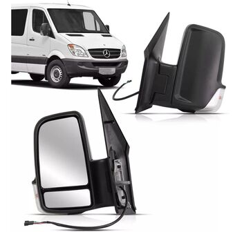 Огледало електрическо за Mercedes Sprinter 906, VW Crafter след 2006г - Шофьорска страна