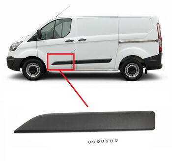 Покривна защитна лайстна, предна врата за Ford Transit Custom/Tourneo Custom след 2013 год. - Шофьорска страна