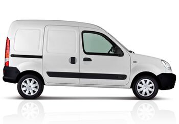 Предни гумени стелки Frogum Renault Kangoo 1998-2008 2 части черни