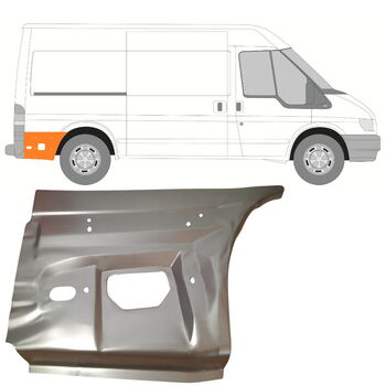 Ремонтен панел за заден калник за Ford Transit 2000-2013 година. - Пасажерска Страна