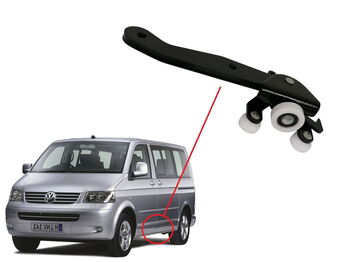 Ролков водач "Отдолу" плъзгаща ЛЯВА врата за VW Caravelle, Transporter T5 2003-2015