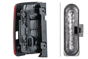 Стоп + ПЛАТКА за Volkswagen Caddy 2004-2010 с 2 задни врати - Пасажерска страна