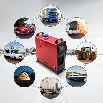 Суха преносима дизелова печка 8kw 12V 24V 220V за Бус-Каравана-Кемпер-Къмпинг и др.