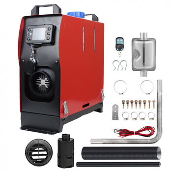 Суха преносима дизелова печка 8kw 12V 24V 220V за Бус-Каравана-Кемпер-Къмпинг и др.
