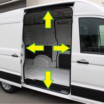 Уплътнение плъзгащи врати ( 5 метра ) за VW Crafter, Mercedes Sprinter 2006-2018