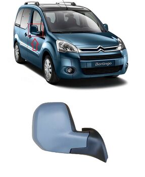 Външно ел.огледало "Грунд" за Citroen Berlingo 2008-2012, Peugeot Partner 2008-2012 - Пасажерска страна